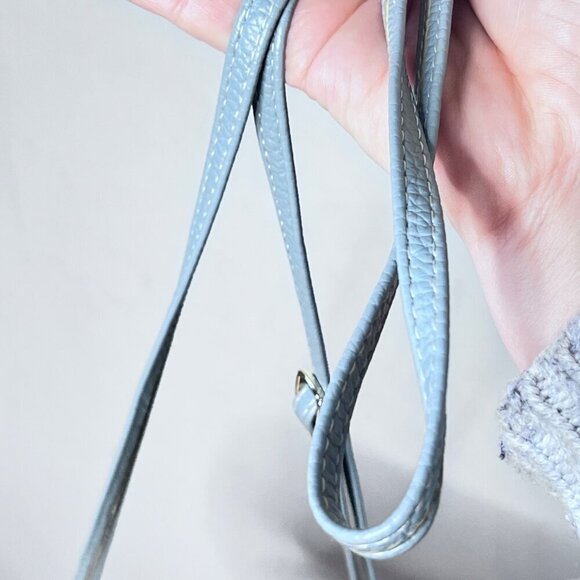 Taomicmic Womens Light Blue Crossbody Wallet Purse With Adjustable Strap & Card - Picture 5 of 6